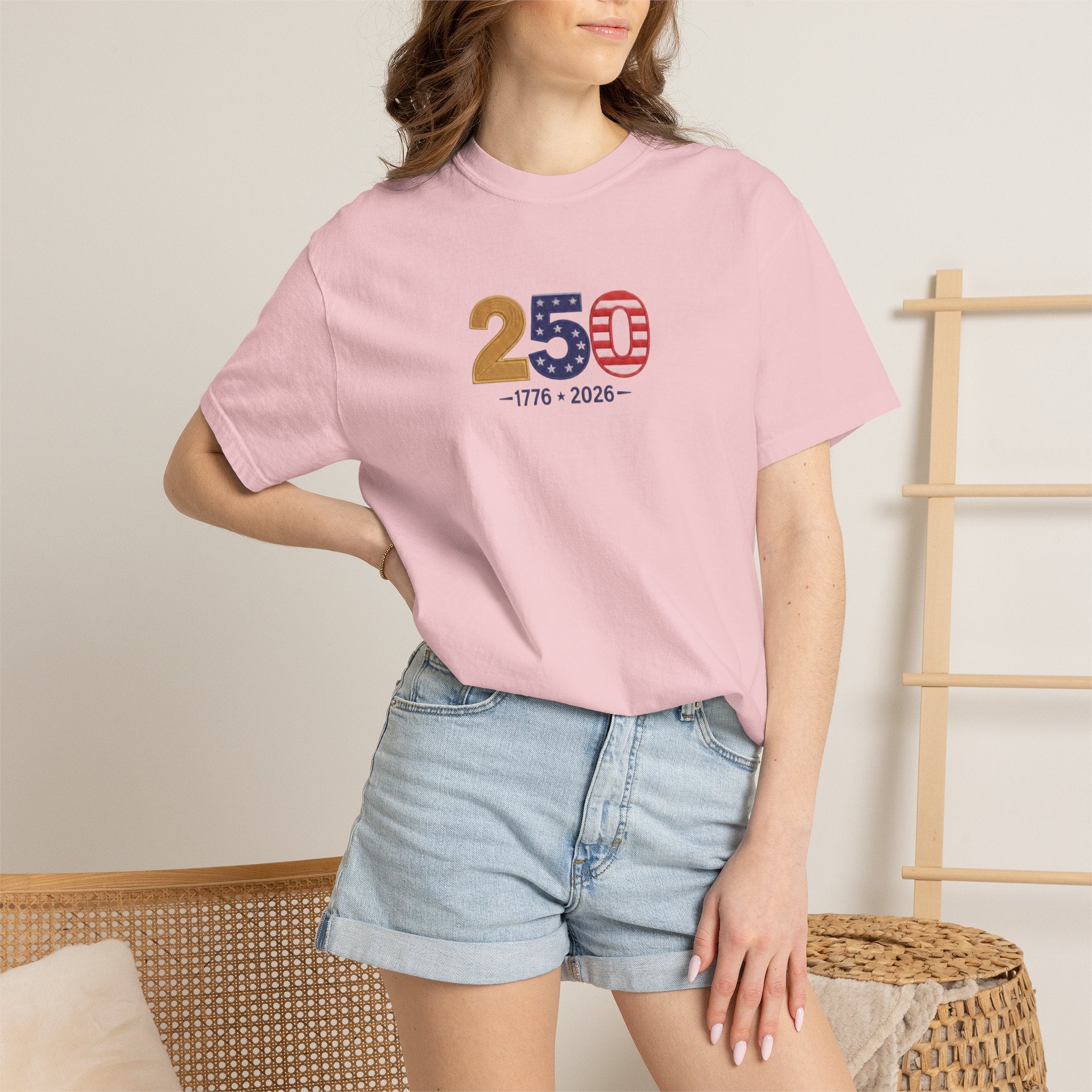 Official 250th Gold Anniversary Tee Dual-Sided