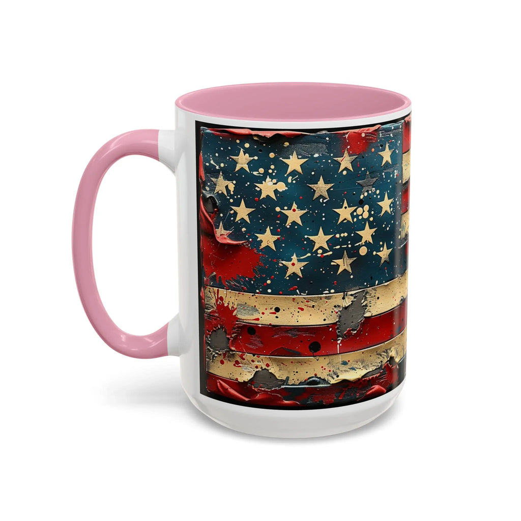 Colorful Mugs (11oz, 15oz) - 250 USA Celebration