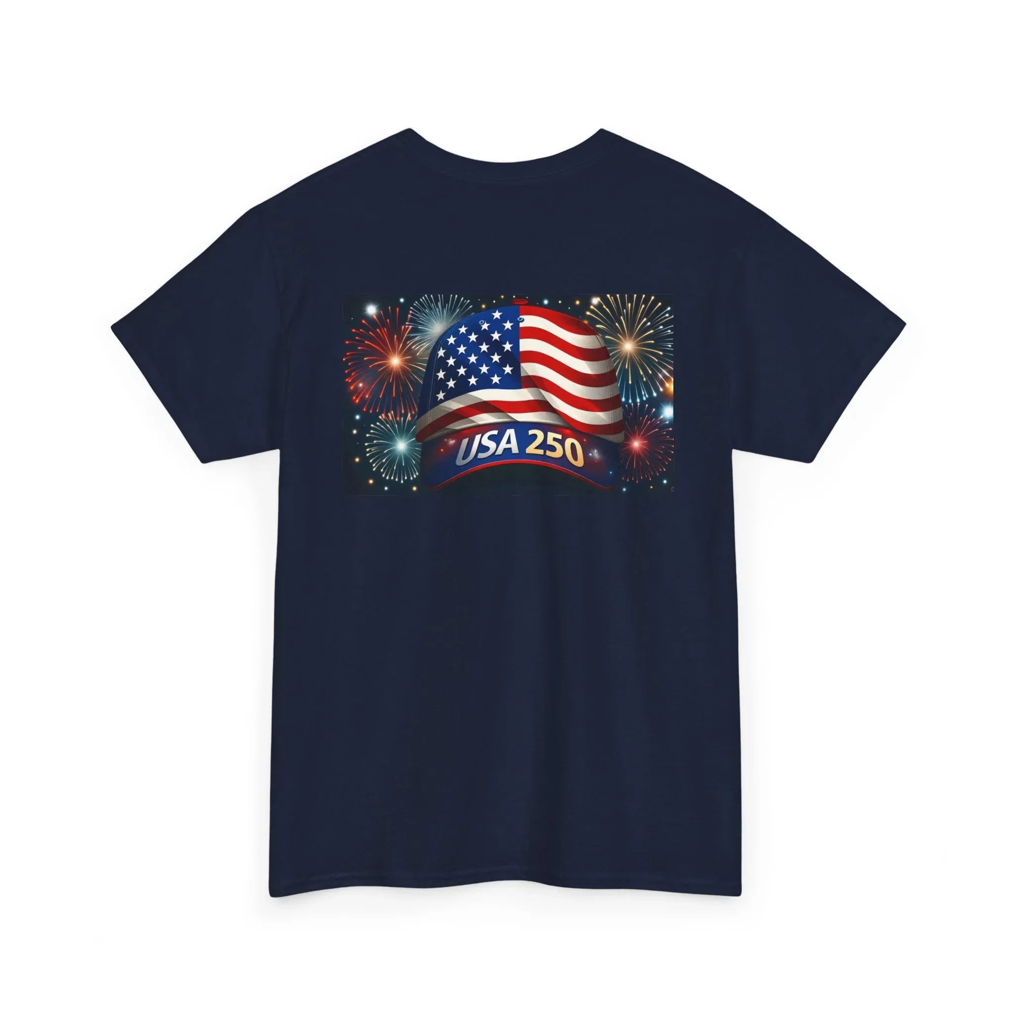 250th Anniversary USA Tee, 250 Years of Freedom, Patriotic Baseball Cap, American, American Patriotic, USA Apparel, Flag T-Shirts - 250 USA Celebration