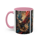 Colorful Mugs (11oz, 15oz) Patriotic Eagle Coffee Mug, American Eagle Coffee Cup - 250 USA Celebration