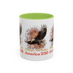 Accent Coffee Mug (11, 15oz) - 250 USA Celebration