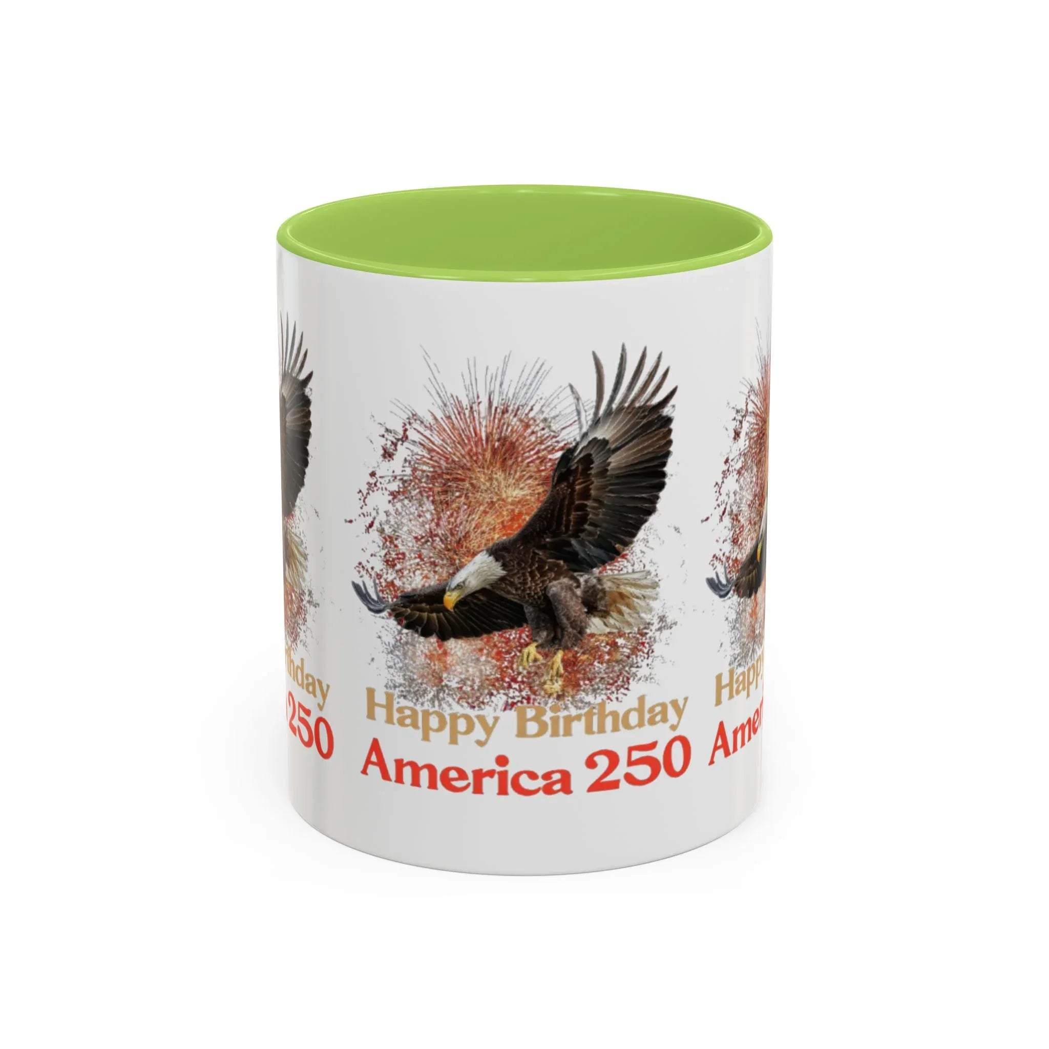 Accent Coffee Mug (11, 15oz) - 250 USA Celebration