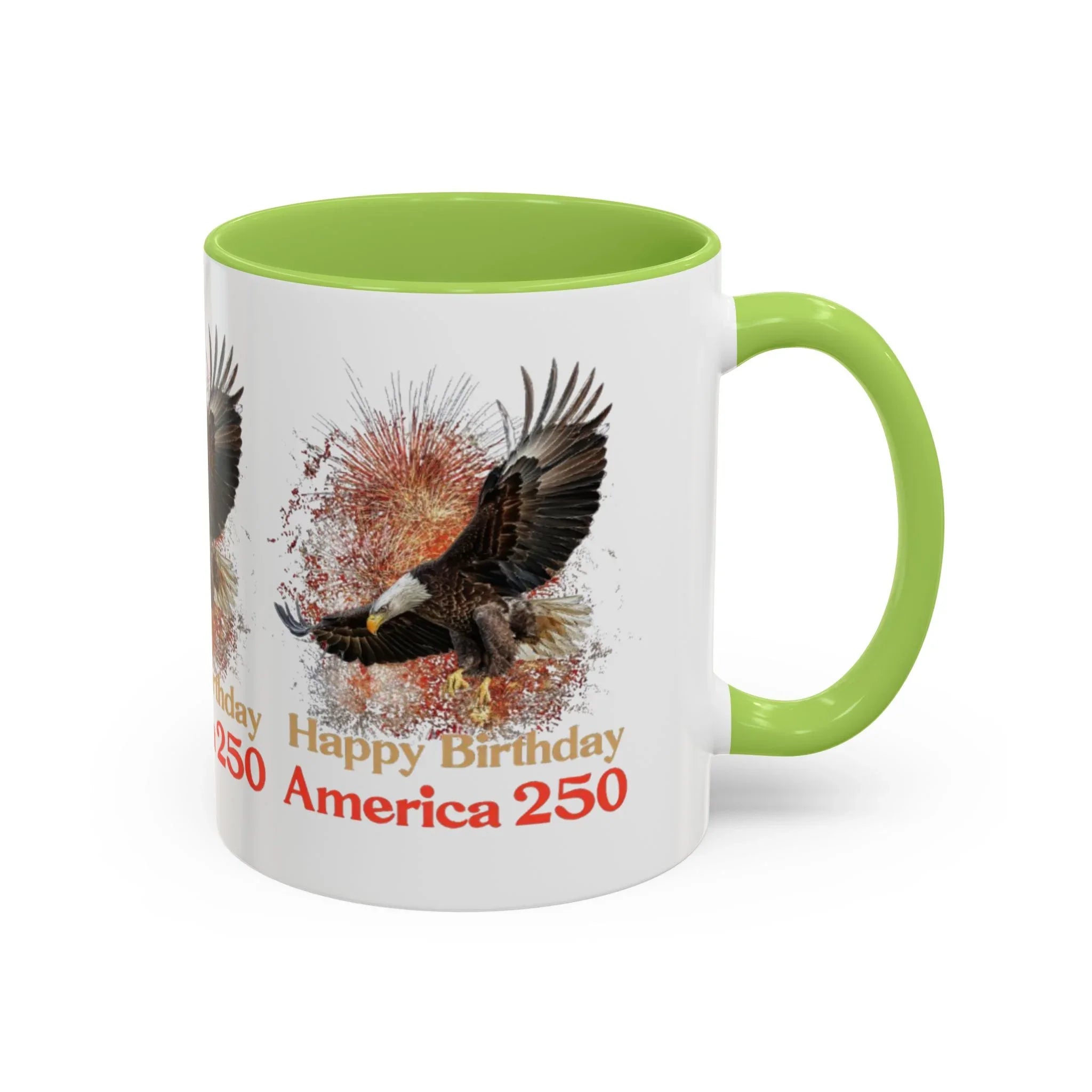 Accent Coffee Mug (11, 15oz) - 250 USA Celebration