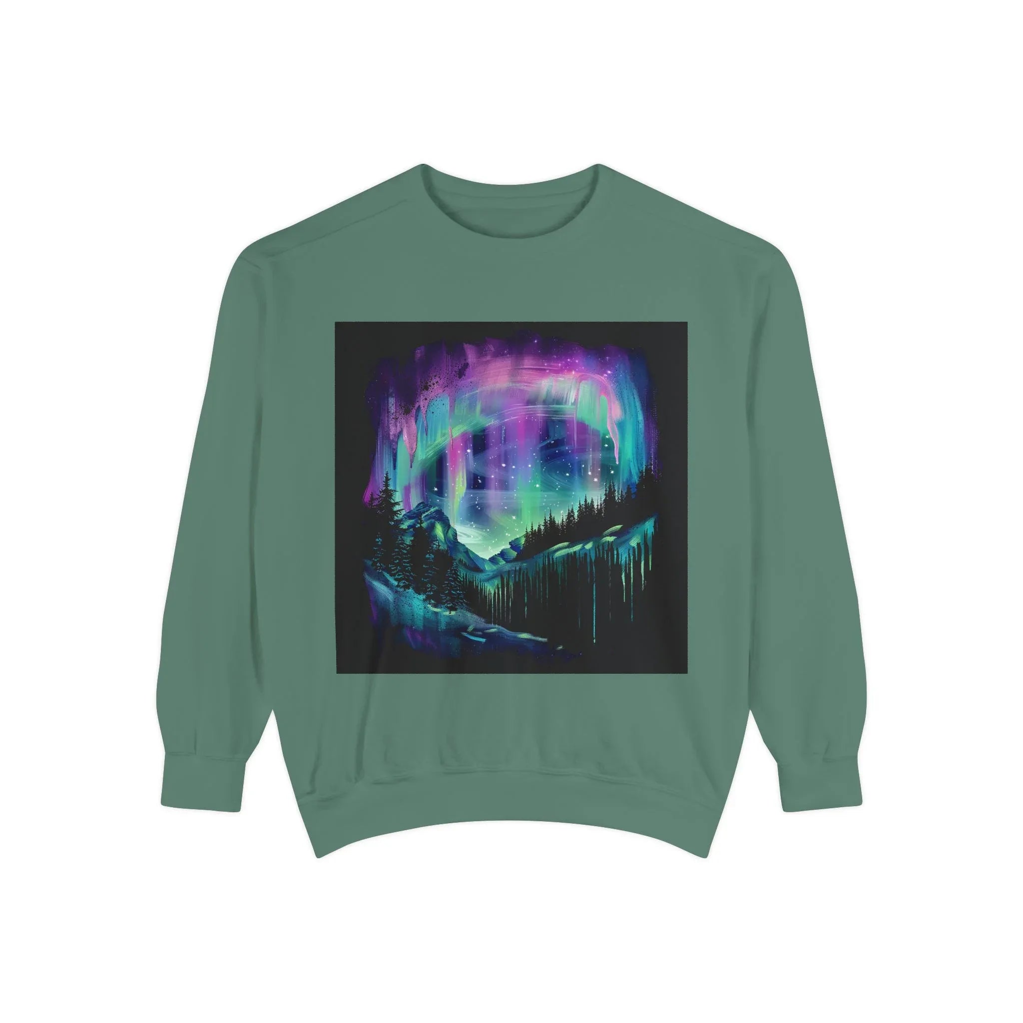 Aurora Borealis Sweatshirt | Northern Lights, northern lights t-shirt, aurora borealis tee, northern lights apparel, aurora borealis shirt - 250 USA Celebration