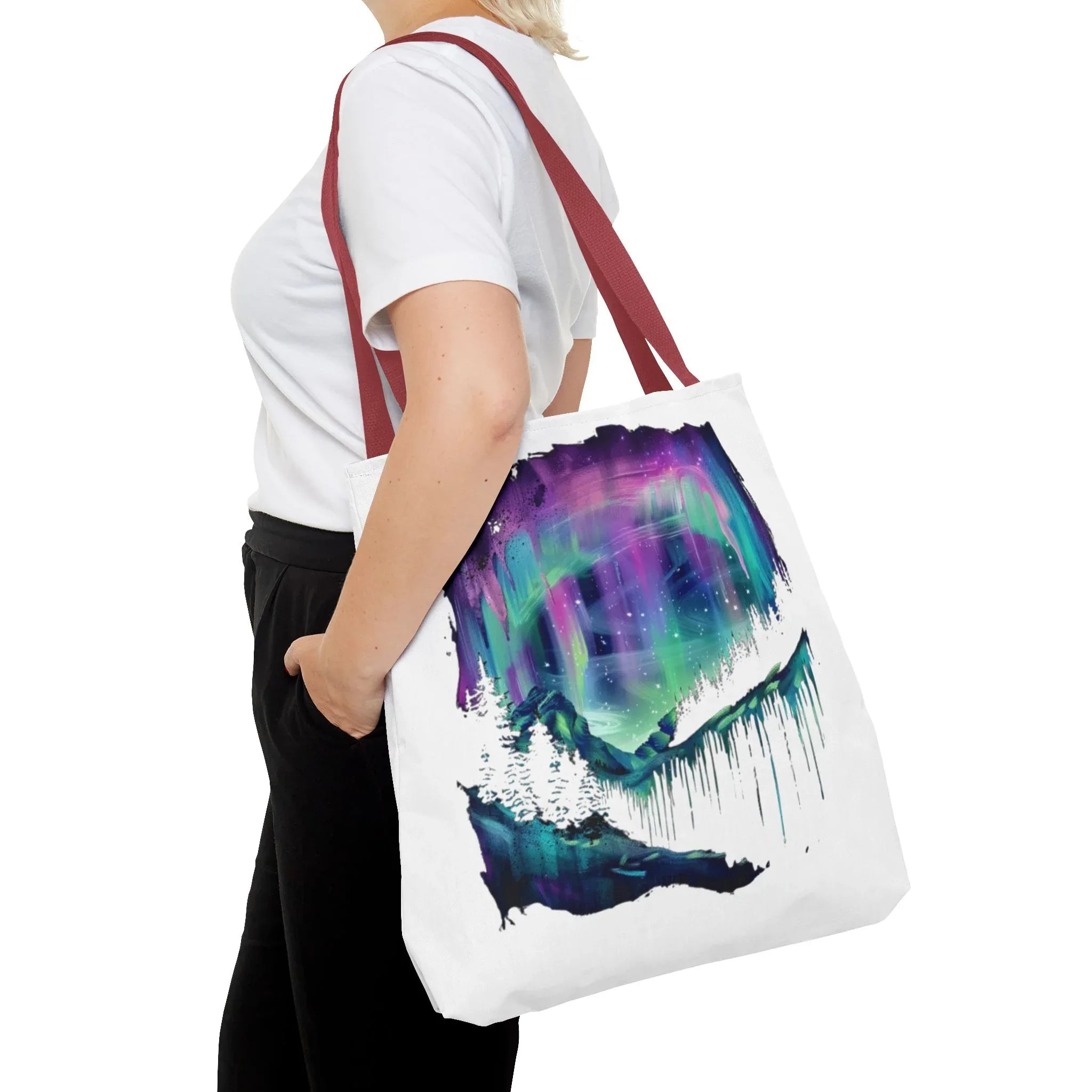 Aurora Sky Watercolor Tote - 250 USA Celebration