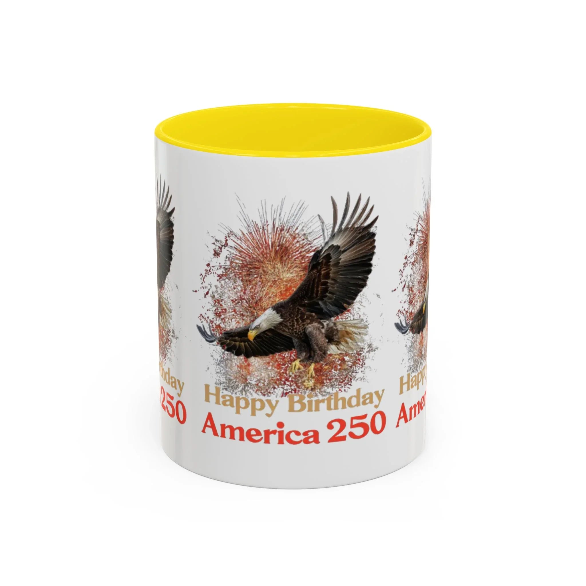 Accent Coffee Mug (11, 15oz) - 250 USA Celebration
