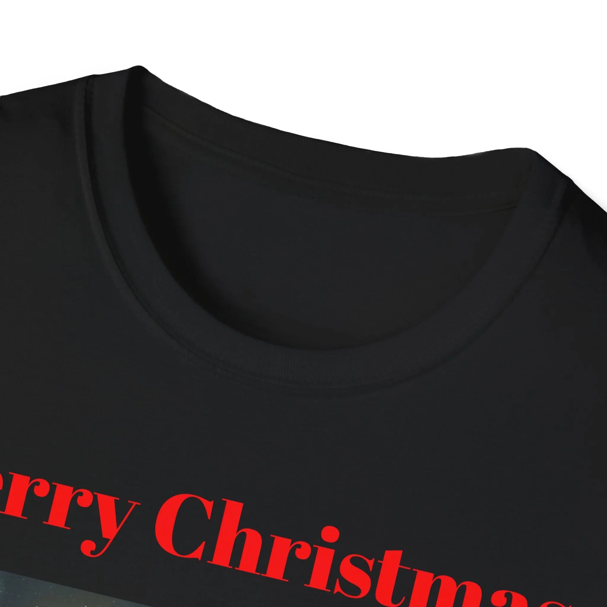 Christmas Graphic Tee, Unisex Softstyle T-Shirt, Holiday Outfit, Gift for Him/Her, Merry Christmas Shirt, Festive Wear - 250 USA Celebration