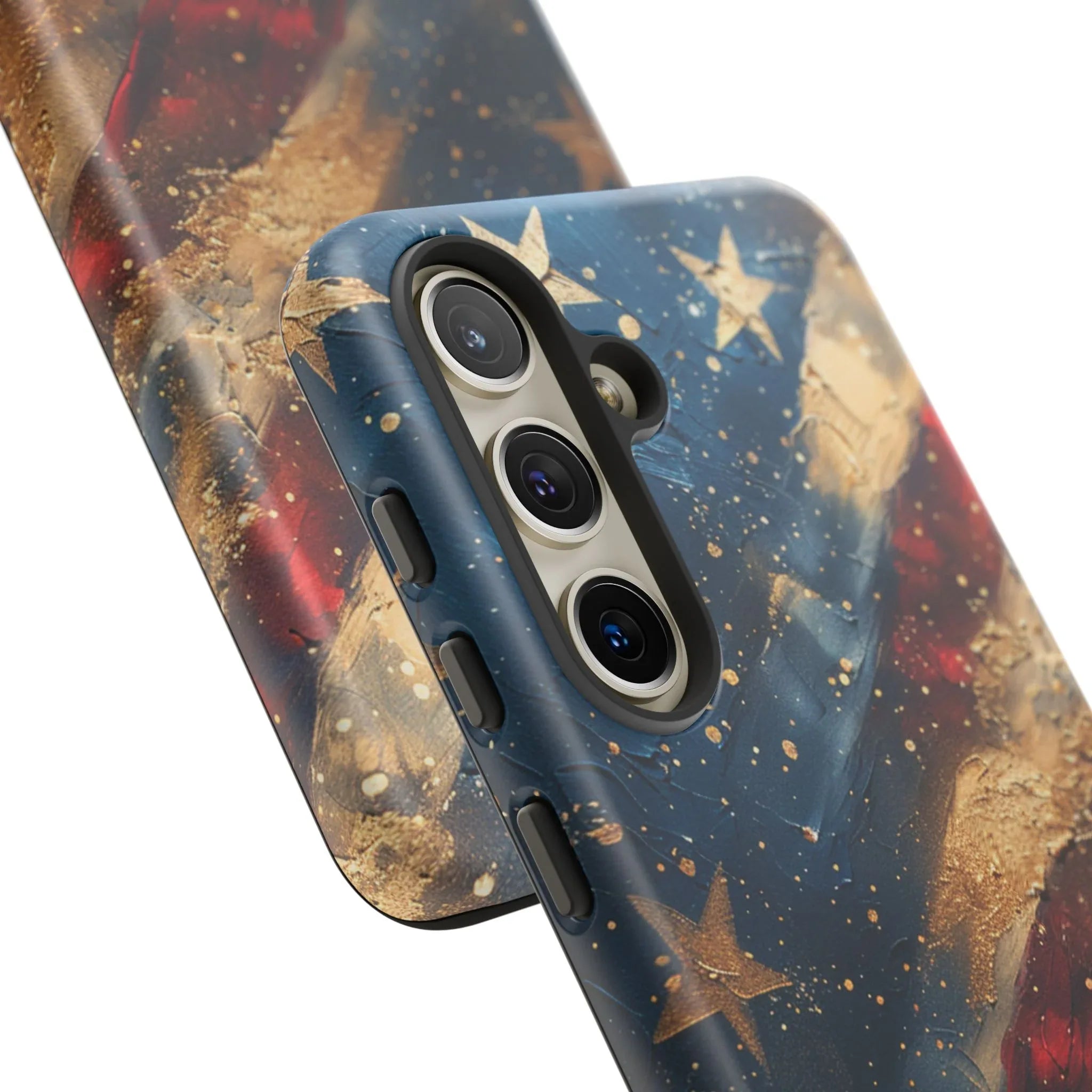 Patriotic Phone Case, Tough Cases with American Flag Design, Stylish Phone Accessories, USA Pride Gift, Durable Cases for All Occasions - 250 USA Celebration