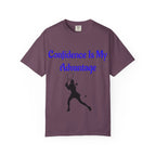Confidence Is My Advantage Tennis Player T-Shirt | Tennis Quote Tee - 250 USA Celebration