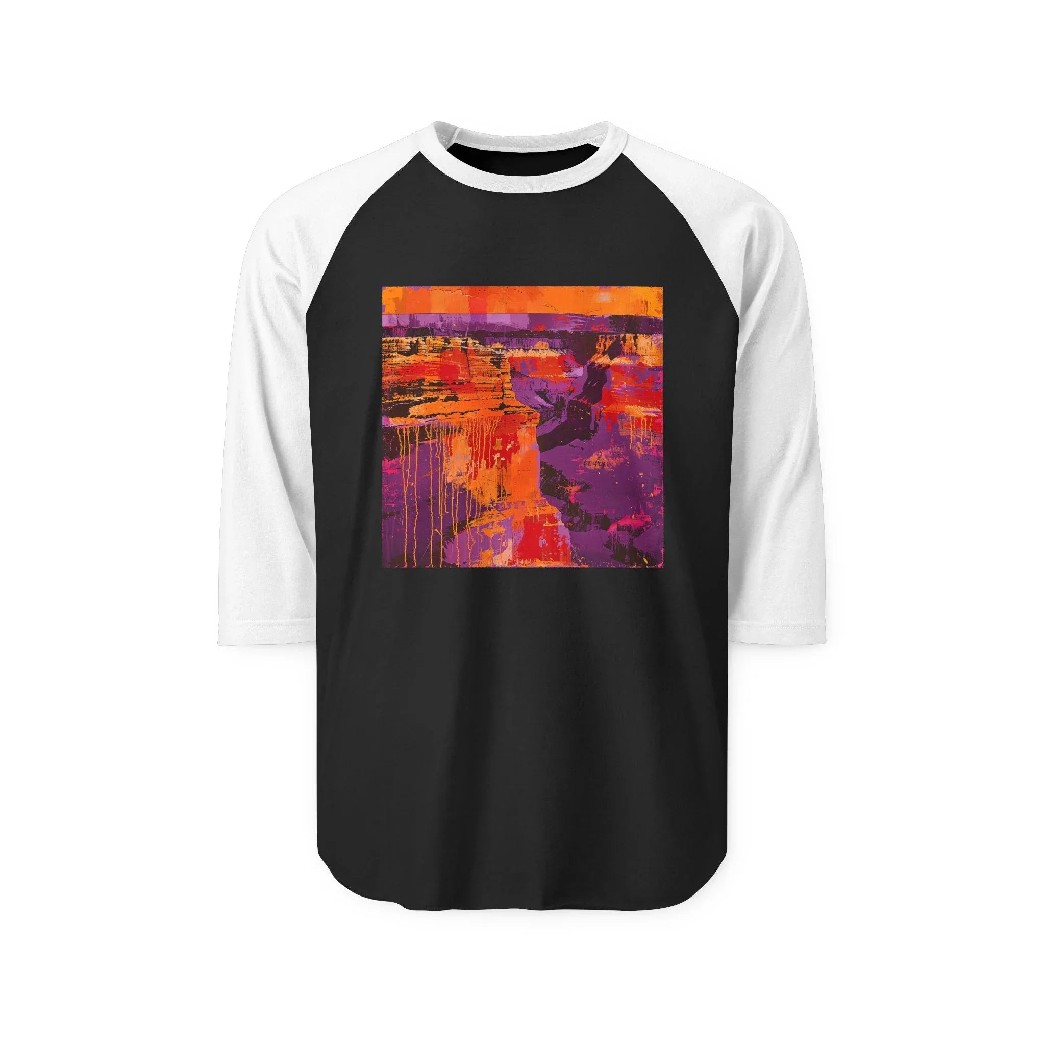 Unisex Three-Quarter Sleeve Raglan Shirt - 250 USA Celebration