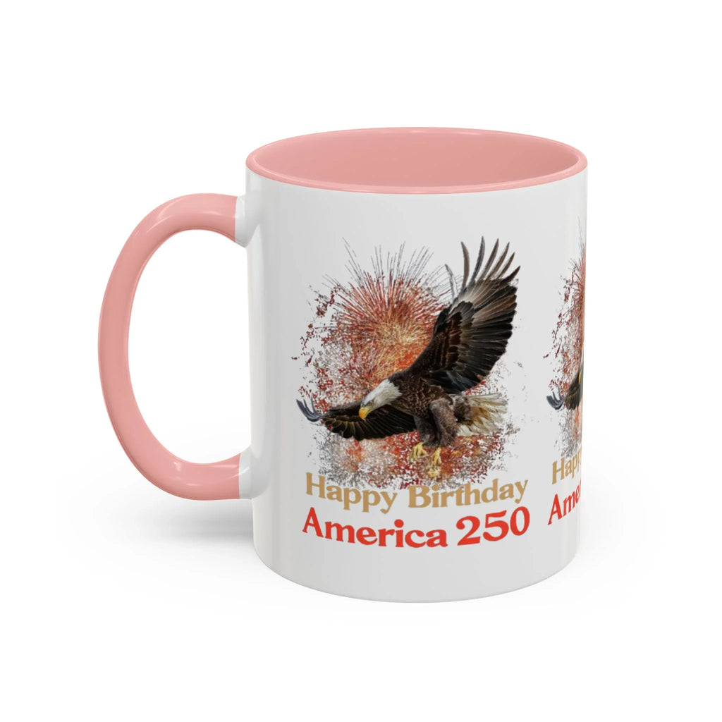 Accent Coffee Mug (11, 15oz) - 250 USA Celebration