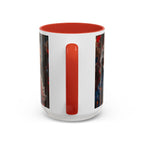 Historical Portrait Accent Mug — Patriotic Vintage-Style Coffee Cup