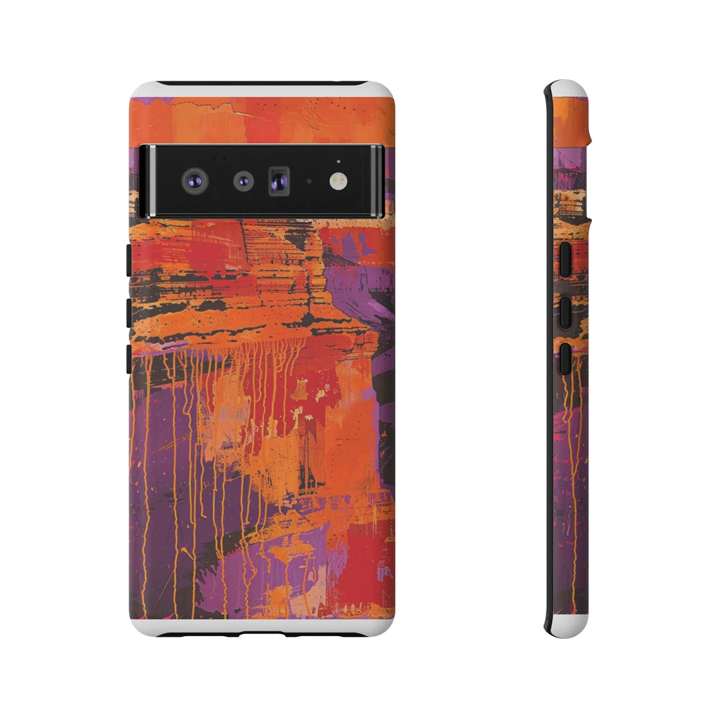 Abstract Drip Paint Tough Case | Phone Case - 250 USA Celebration