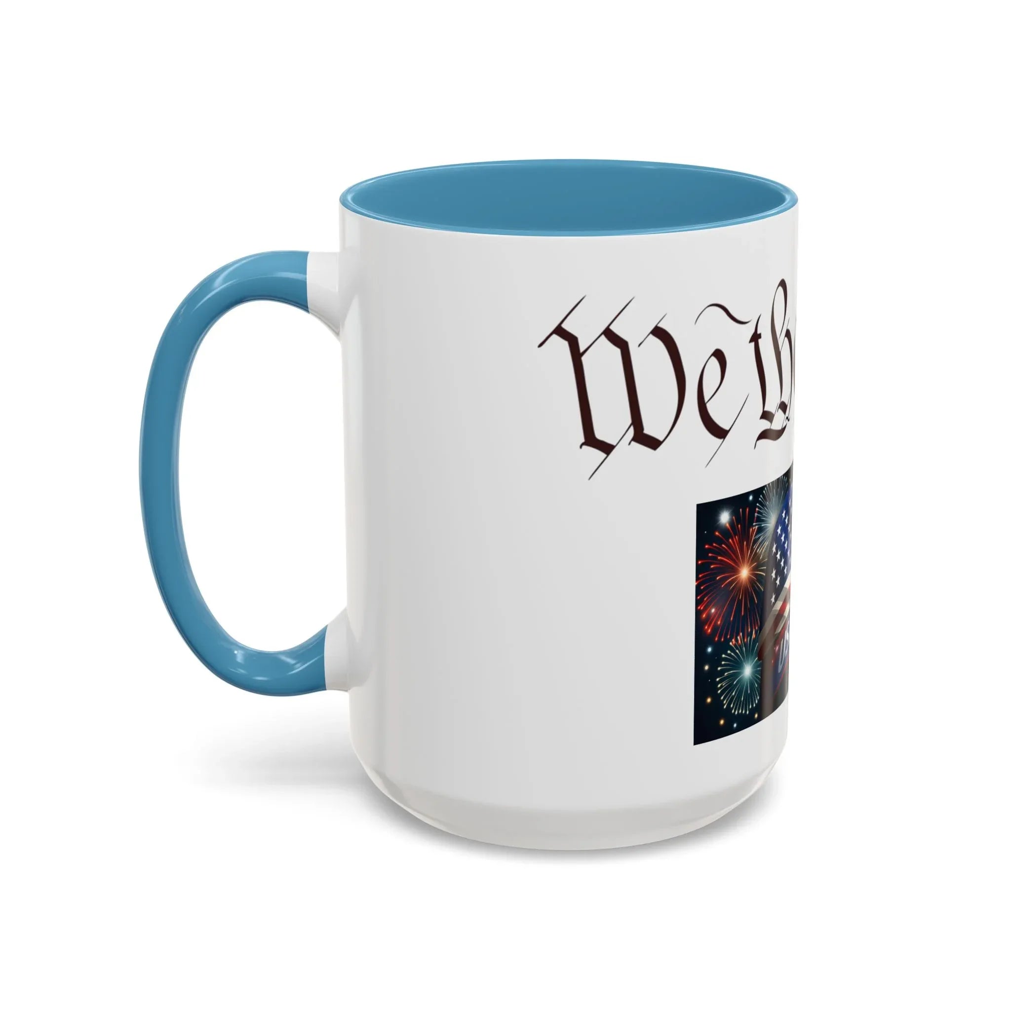 Accent Coffee Mug (11, 15oz) - 250 USA Celebration