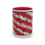 Abstract American Flag Mug | 11oz or 15oz Ceramic - 250 USA Celebration