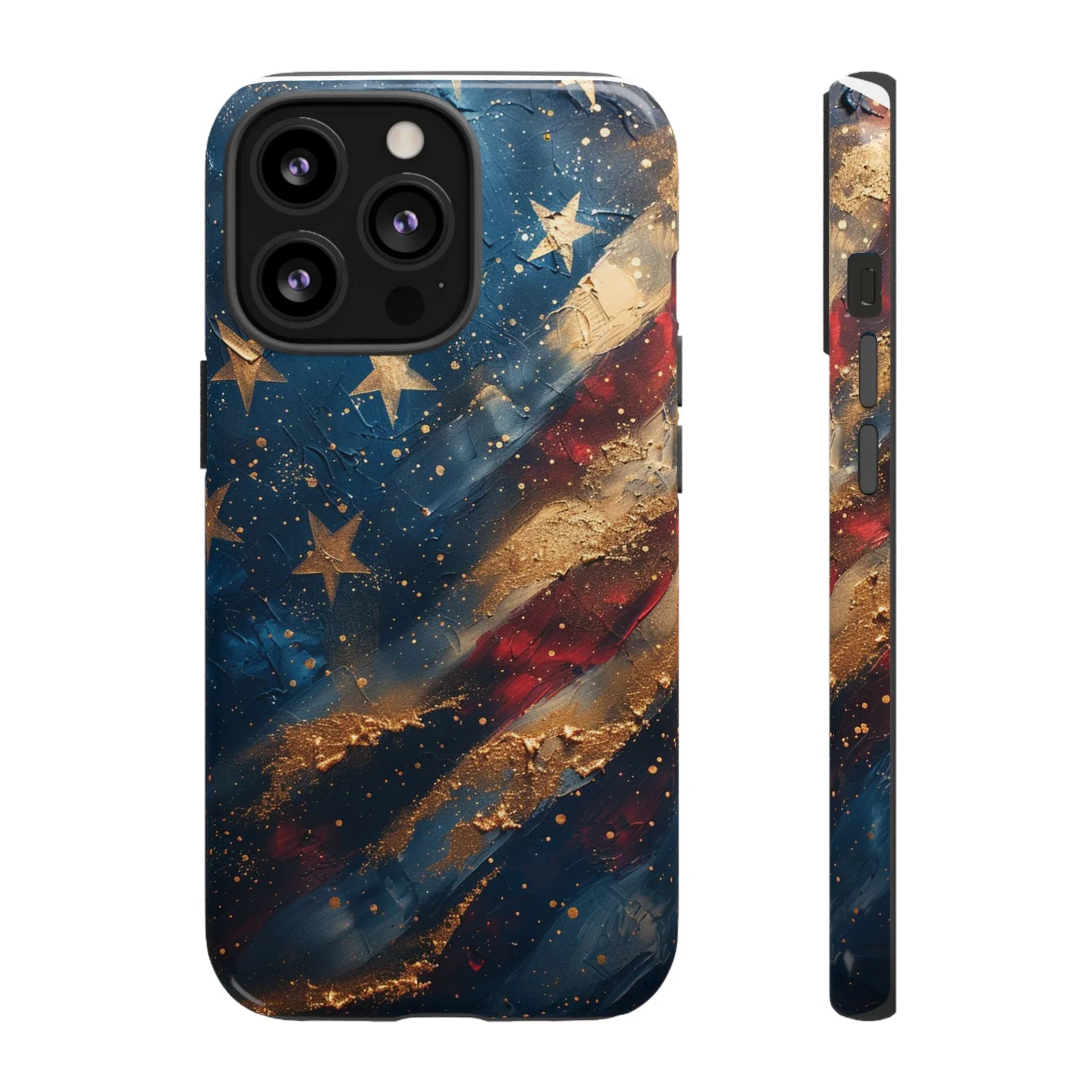 Distressed American Flag phone case | tough cases - 250 USA Celebration