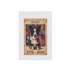Custom AI Pet Hero Patriotic Garden Flag 1776-2026