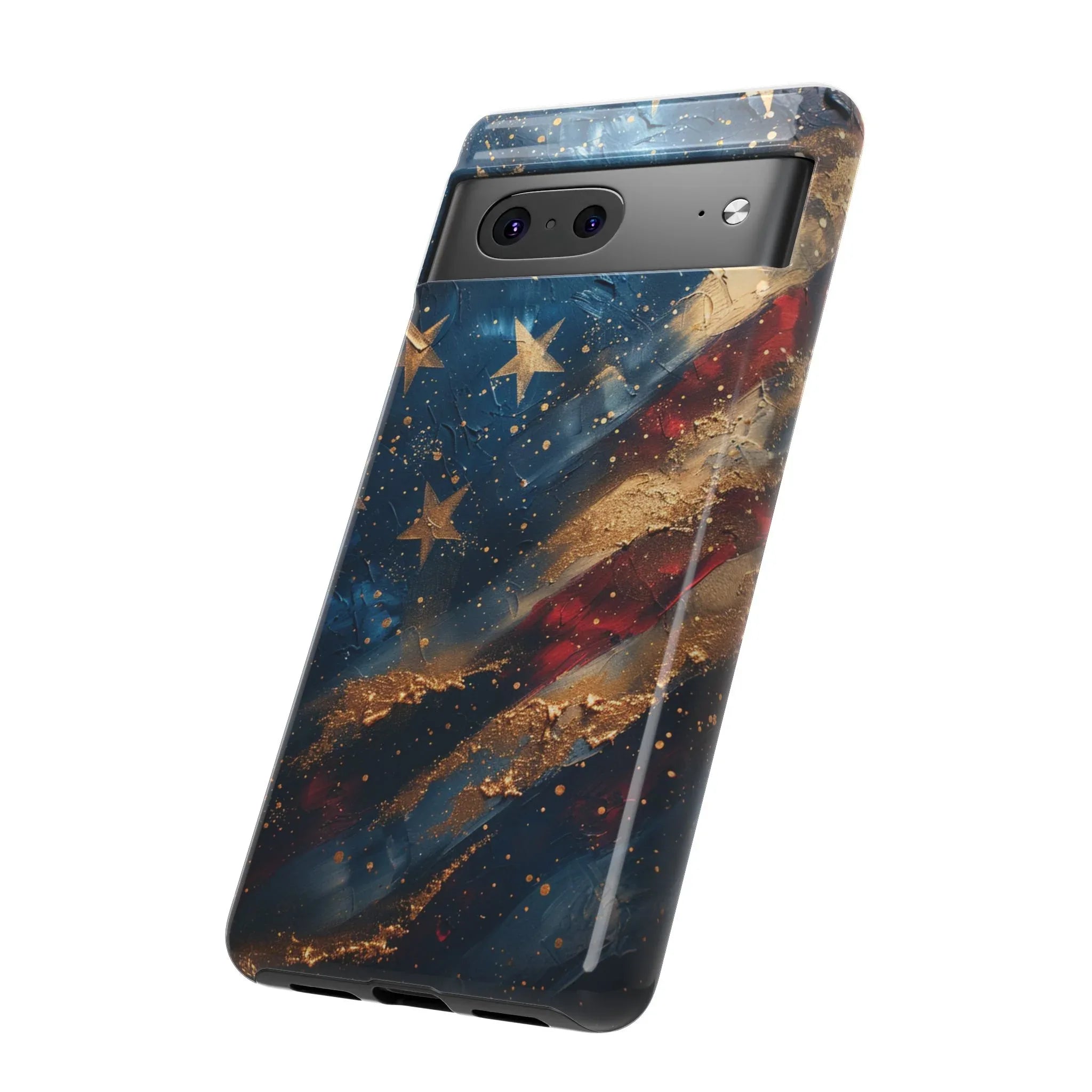 Distressed American Flag phone case | tough cases - 250 USA Celebration