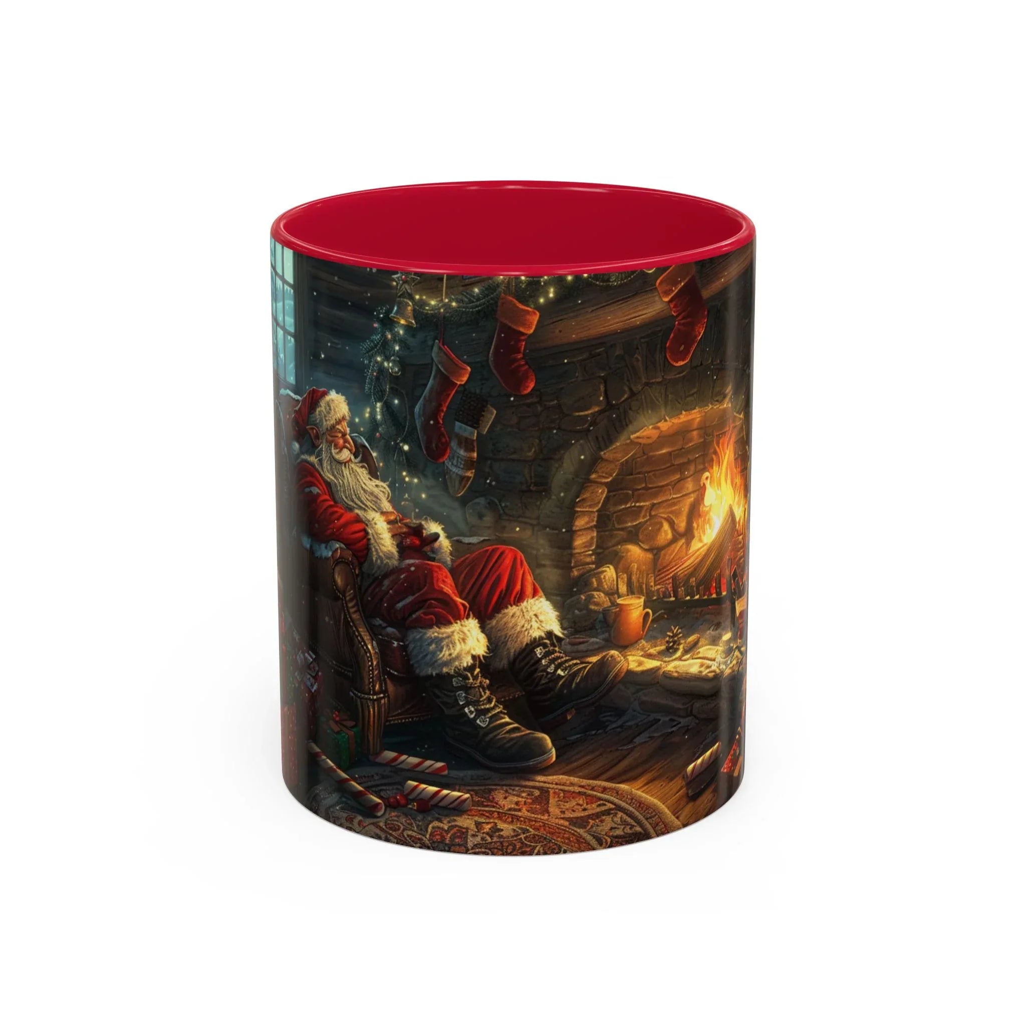 Cozy Christmas Mug - Perfect for Holiday Gatherings, Gift Ideas, Winter Warmth, Seasonal Decor, Personalized Holiday Gifts - 250 USA Celebration