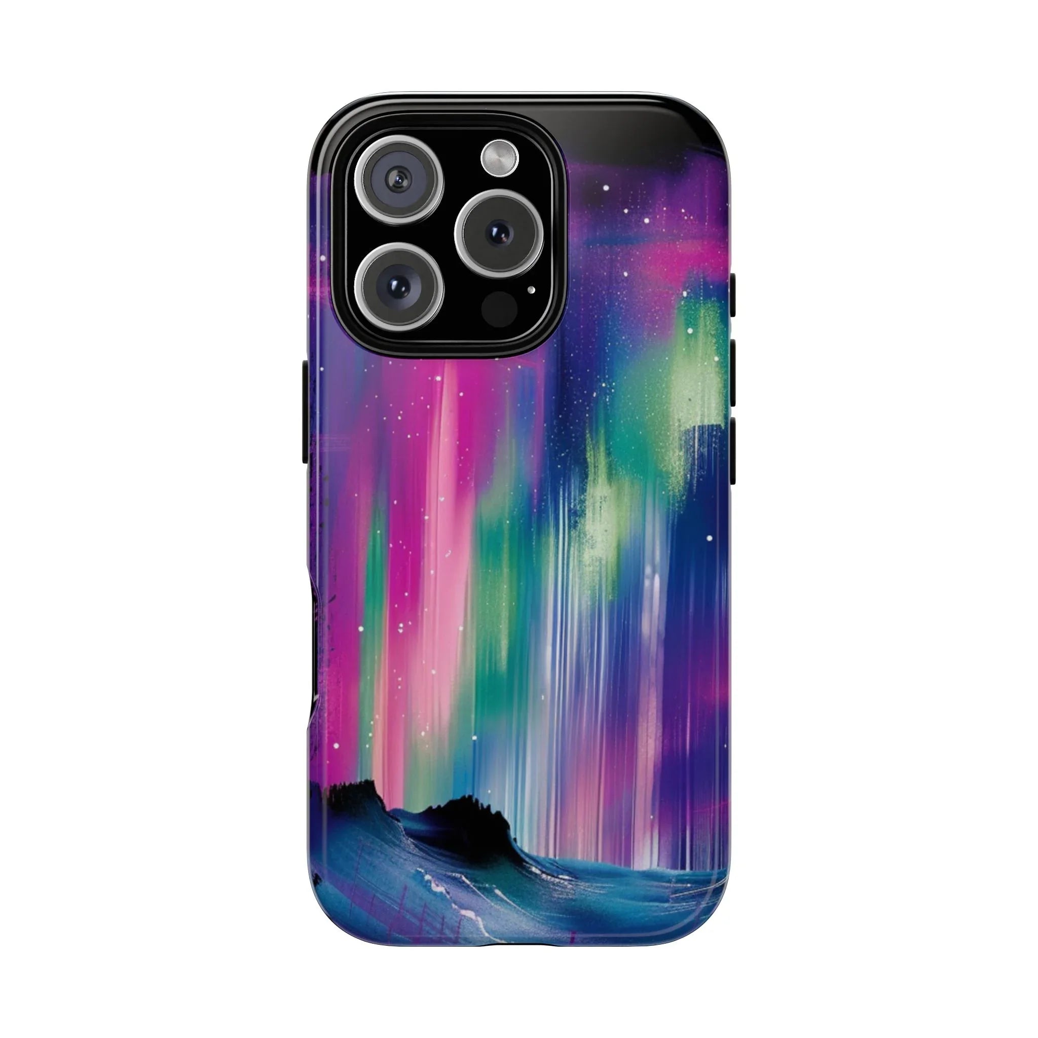 Aurora Borealis Phone Case | Tough iPhone Case, Northern Lights Sky - 250 USA Celebration