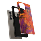 Abstract Drip Paint Tough Case | Phone Case - 250 USA Celebration