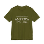 America 1776–2026 T-Shirt — United States of America Patriotic Tee