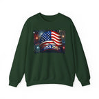 USA 250 American Flag Sweatshirt | 250th United States Celebration - 250 USA Celebration