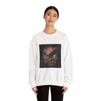 Bald Eagle with Fireworks America 250 Sweatshirt - 250 USA Celebration
