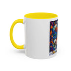 Festive Santa Coffee Mug, Christmas Mug, Holiday Gift Mug, Santa Claus Cup, Winter Decor - 250 USA Celebration