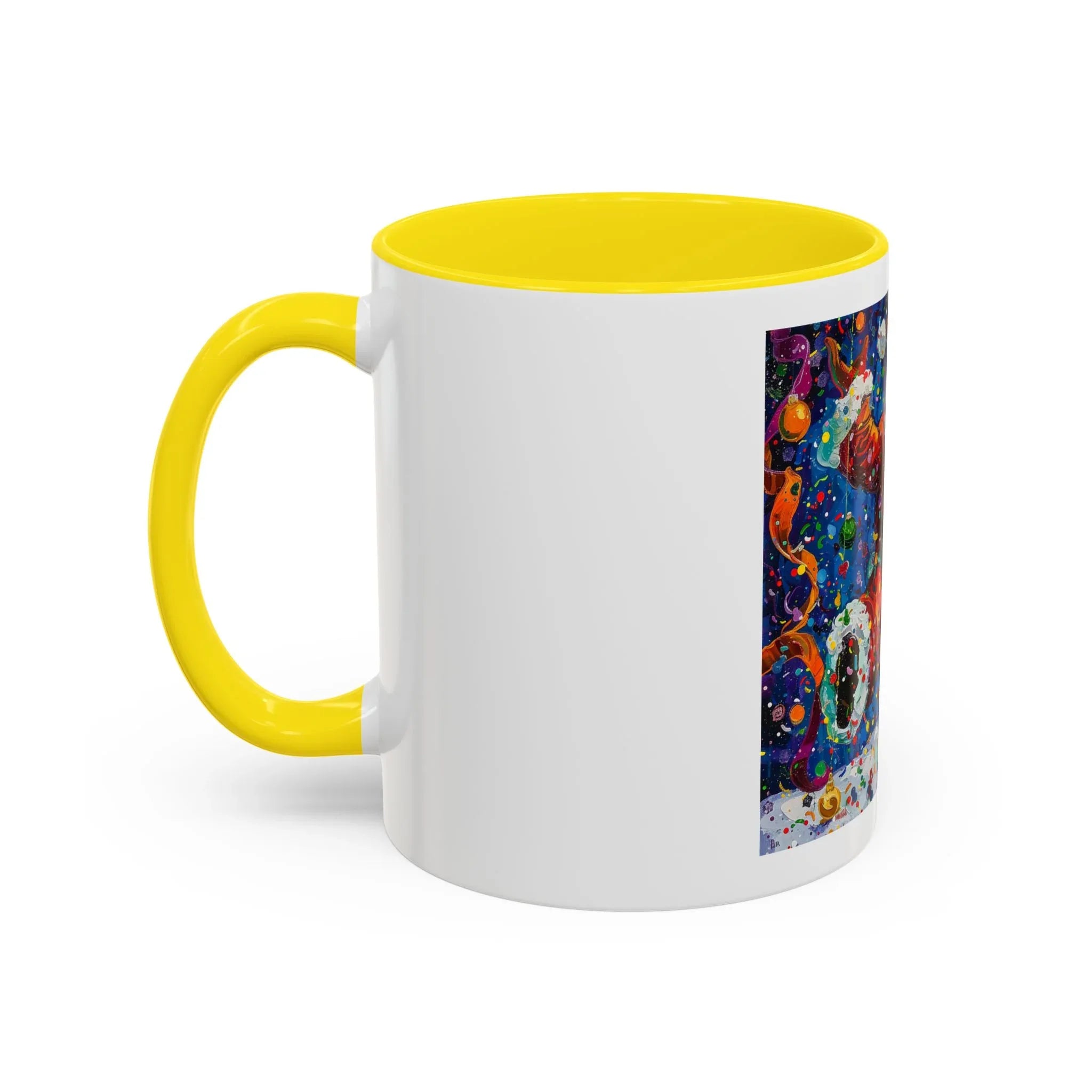 Festive Santa Coffee Mug, Christmas Mug, Holiday Gift Mug, Santa Claus Cup, Winter Decor - 250 USA Celebration