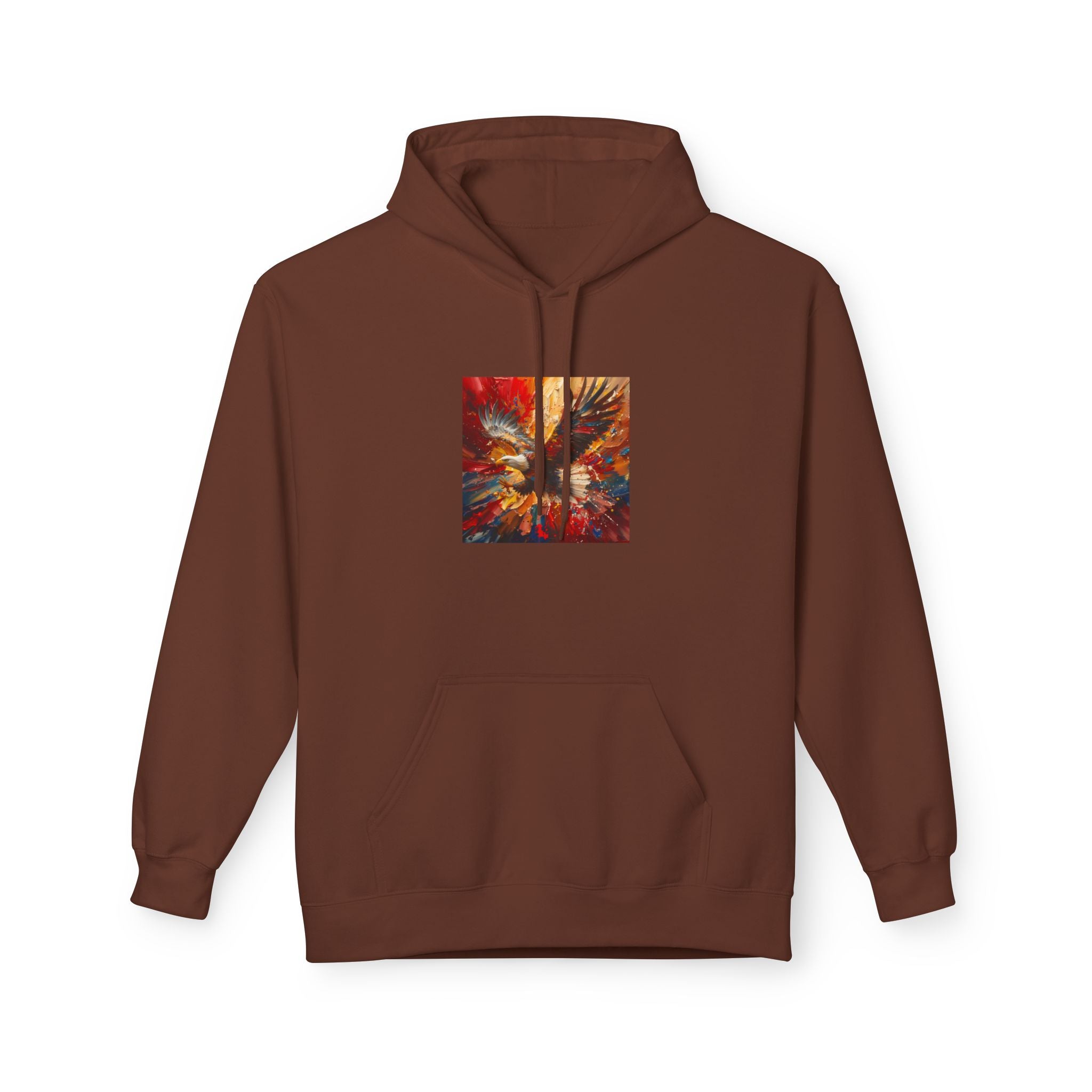 USA 250 Patriotic Hoodie with American Flag & Fireworks