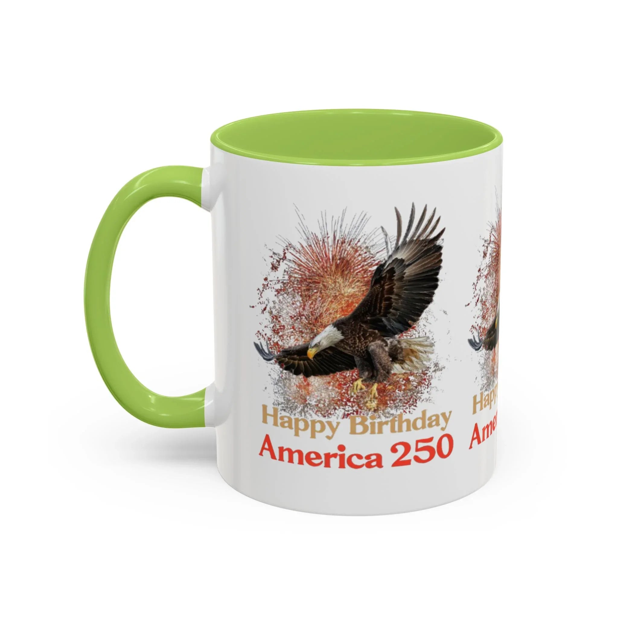 Accent Coffee Mug (11, 15oz) - 250 USA Celebration