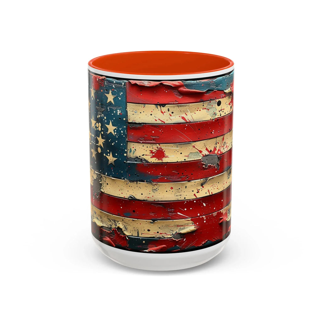 Colorful Mugs (11oz, 15oz) - 250 USA Celebration