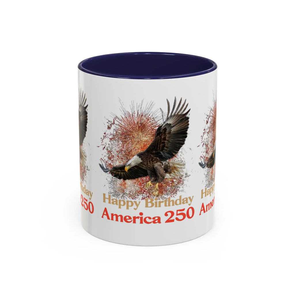 Accent Coffee Mug (11, 15oz) - 250 USA Celebration
