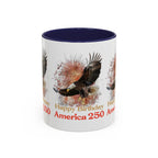 Accent Coffee Mug (11, 15oz) - 250 USA Celebration