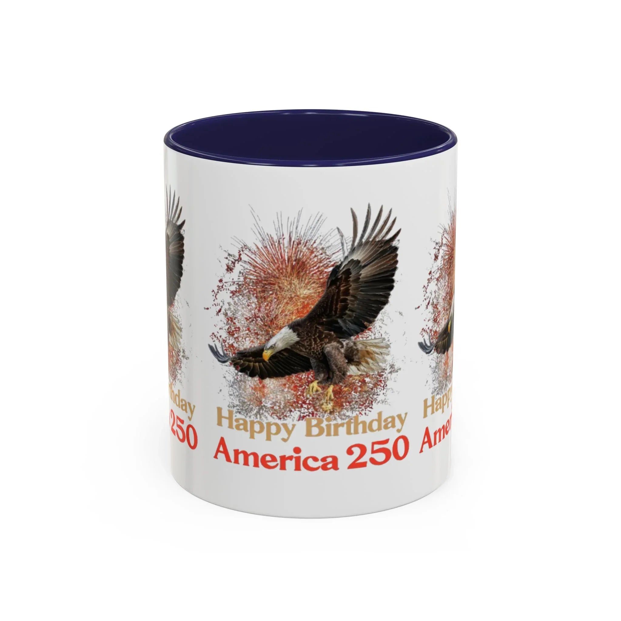 Accent Coffee Mug (11, 15oz) - 250 USA Celebration