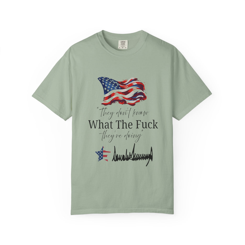 Patriotic Humor T-Shirt - Funny Graphic Tee, Independence Day, Gift for Veterans, Casual Wear, Unique Statement Shirt