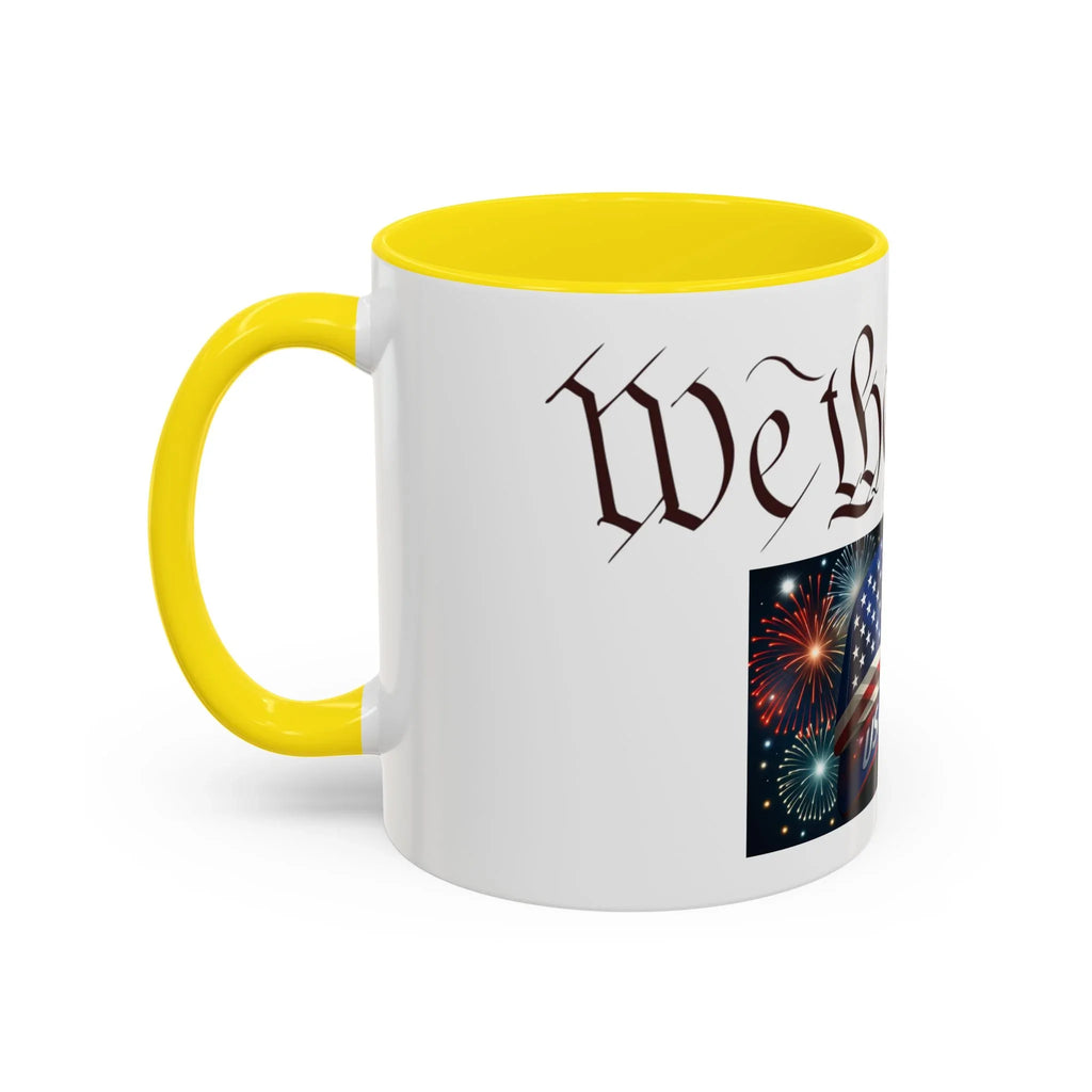 Accent Coffee Mug (11, 15oz) - 250 USA Celebration