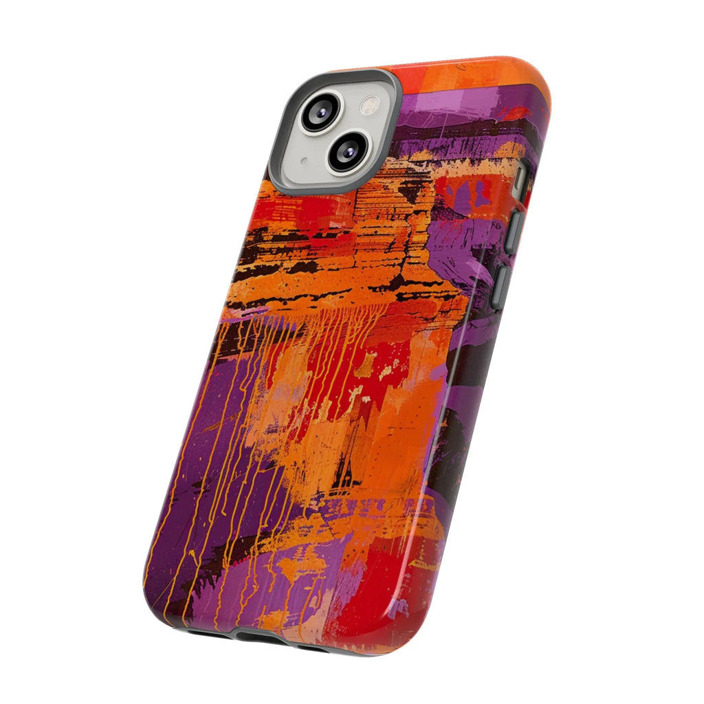 Abstract Drip Paint Tough Case | Phone Case - 250 USA Celebration