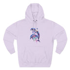 Colorful Peace Sign Floral Skull Hoodie | Psychedelic Peace Skull - 250 USA Celebration