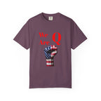 We Are Q fist American flag T-Shirt | QAnon political design - 250 USA Celebration