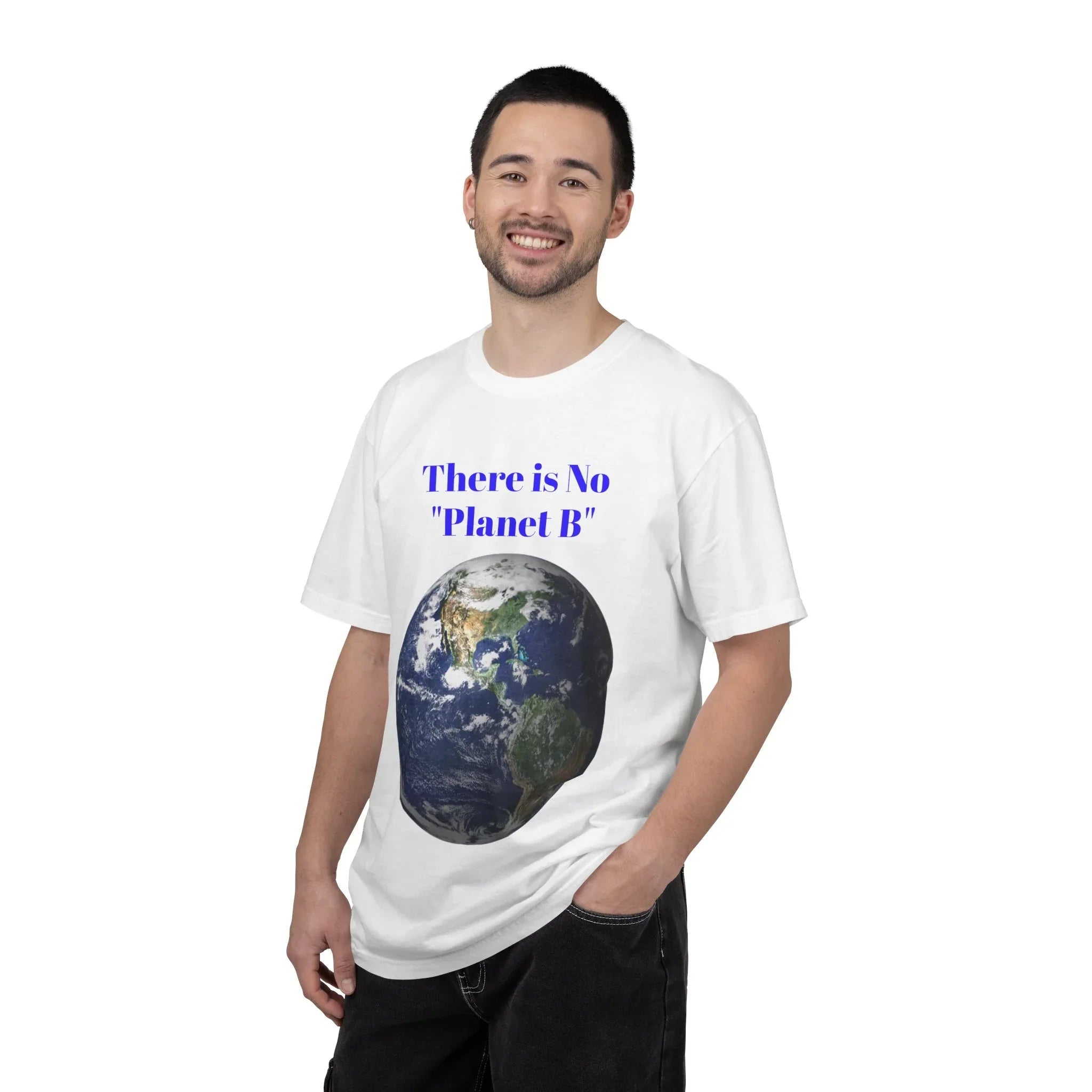 There Is No "Planet B" Earth Graphic T-shirt | Environmental Awareness Tee - 250 USA Celebration