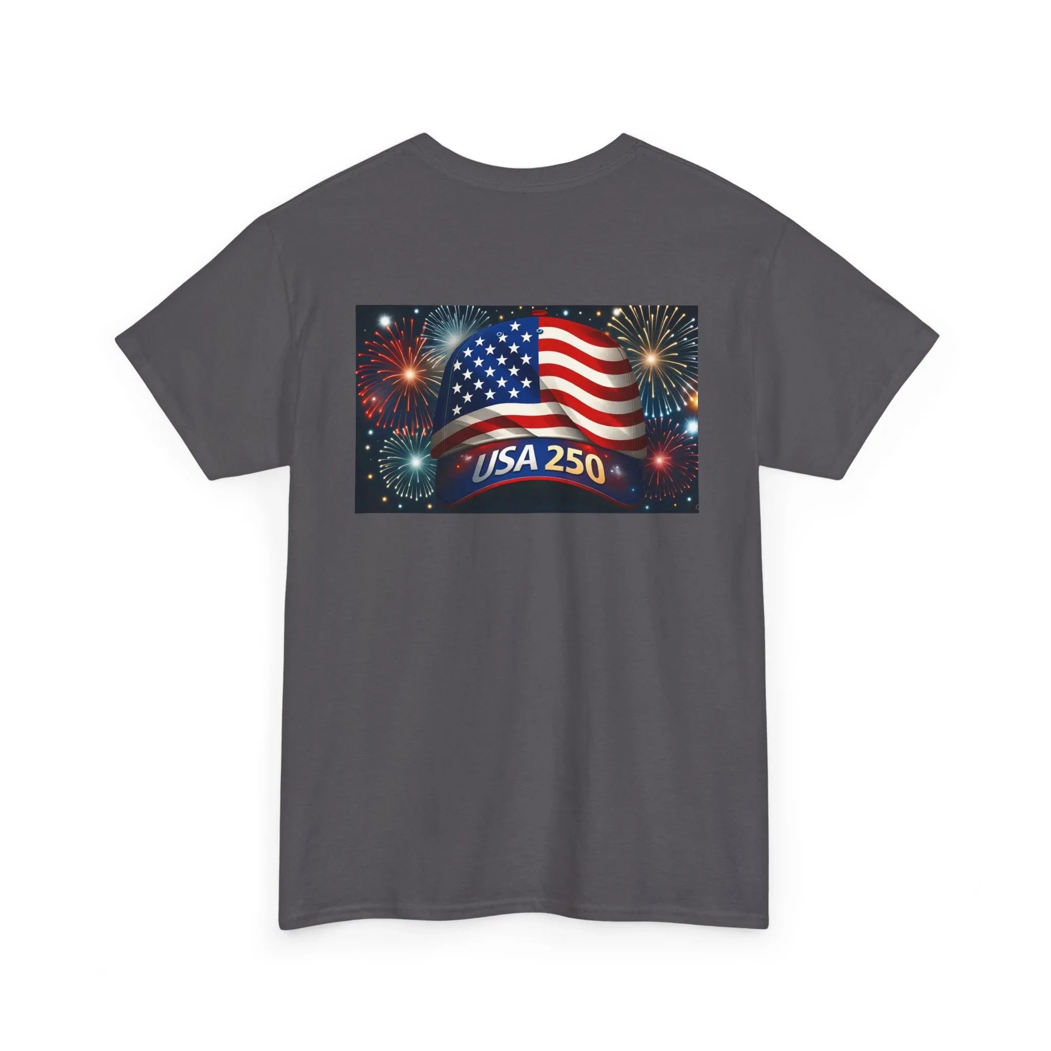 250th Anniversary USA Tee, 250 Years of Freedom, Patriotic Baseball Cap, American, American Patriotic, USA Apparel, Flag T-Shirts - 250 USA Celebration