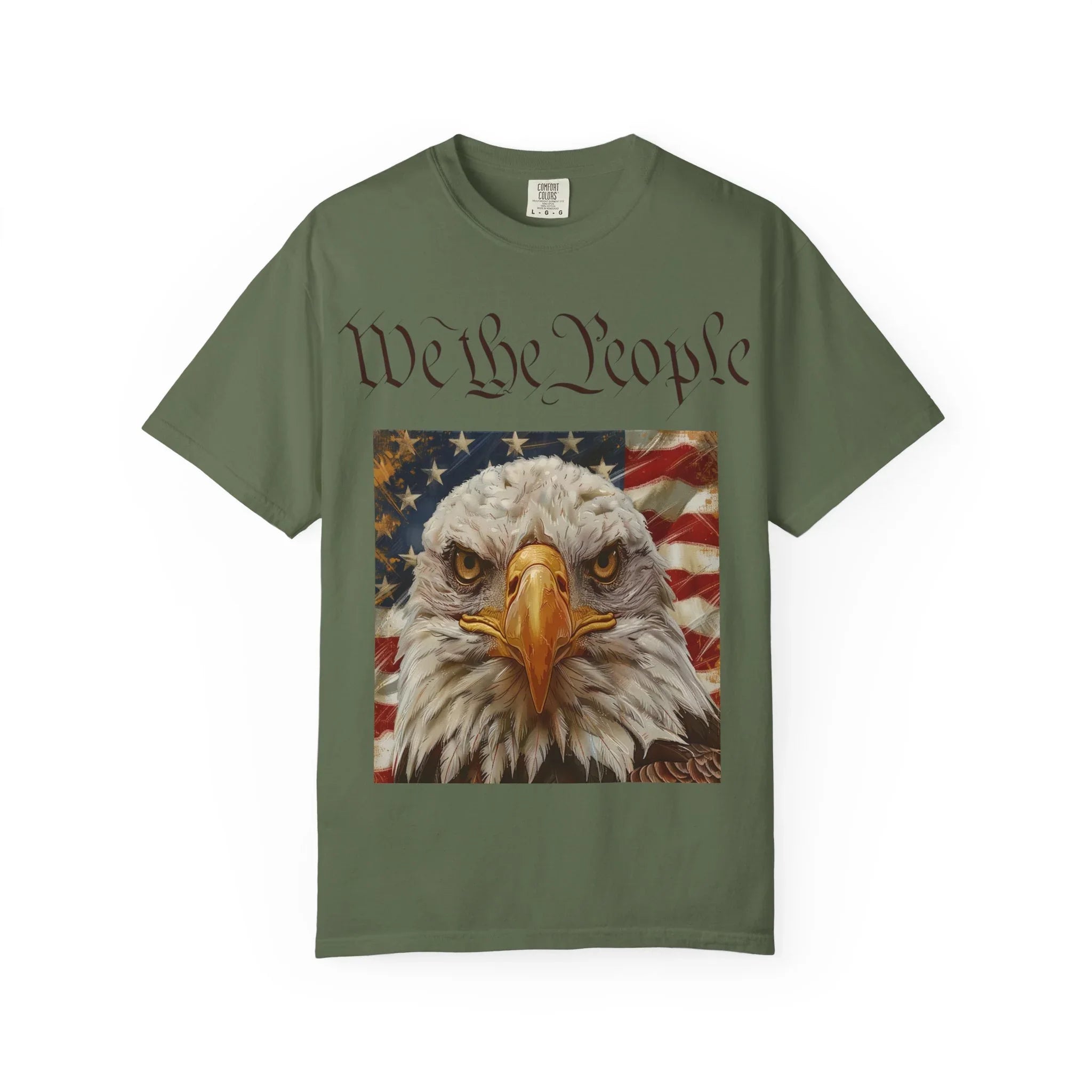 We the People Bald Eagle T-Shirt | American Flag Patriotic Tee, Patriotic T-Shirt, 250 America, America 250 Celebration - 250 USA Celebration