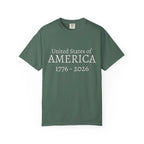 United States of AMERICA 1776-2026 T-Shirt | Patriotic Anniversary Tee - 250 USA Celebration
