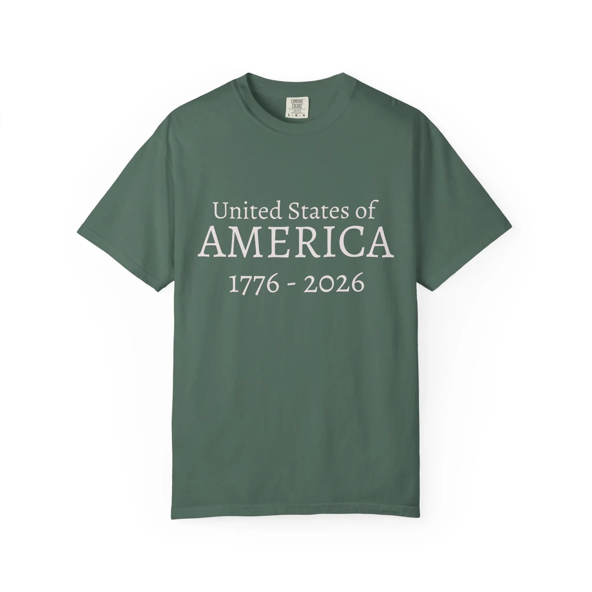 United States of AMERICA 1776-2026 T-Shirt | Patriotic Anniversary Tee - 250 USA Celebration