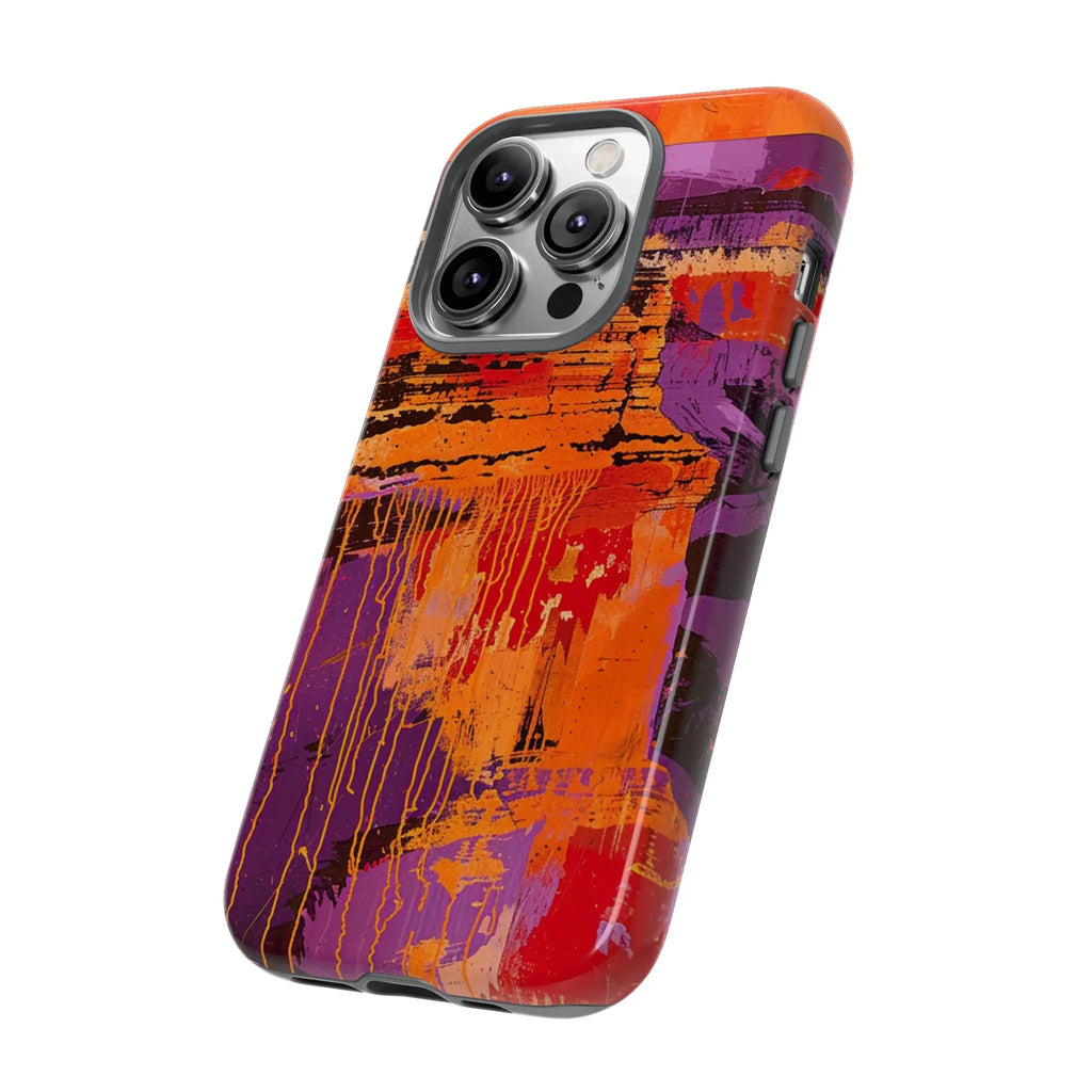Abstract Drip Paint Tough Case | Phone Case - 250 USA Celebration