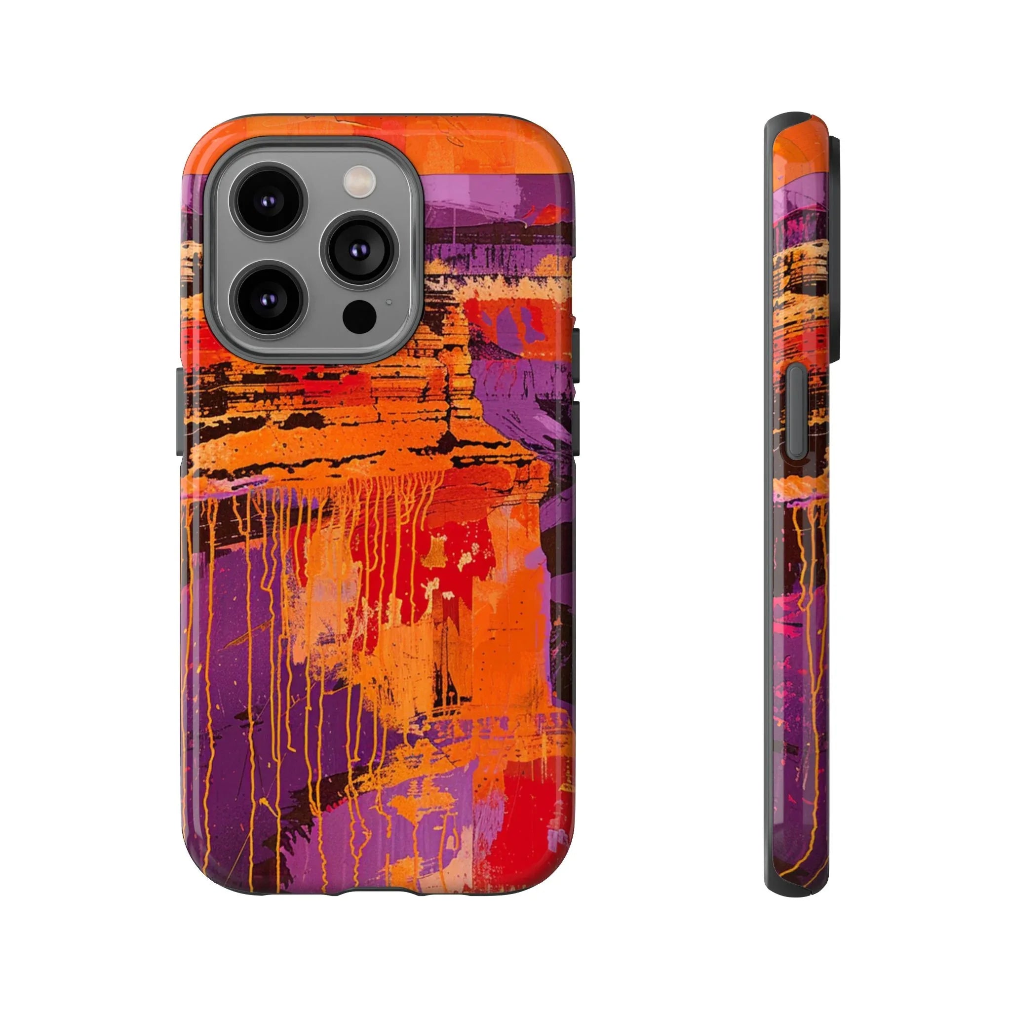 Abstract Drip Paint Tough Case | Phone Case - 250 USA Celebration