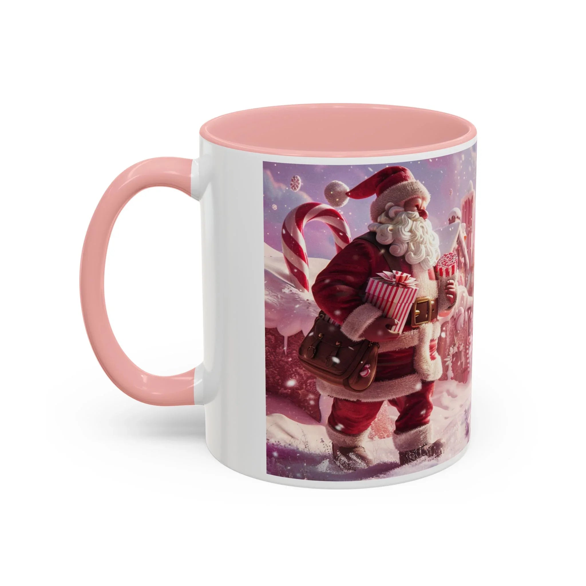 Festive Christmas Coffee Mug, Holiday Gift, Winter Wonderland Mug, Santa Mug, Seasonal Decor, Hot Cocoa Cup - 250 USA Celebration