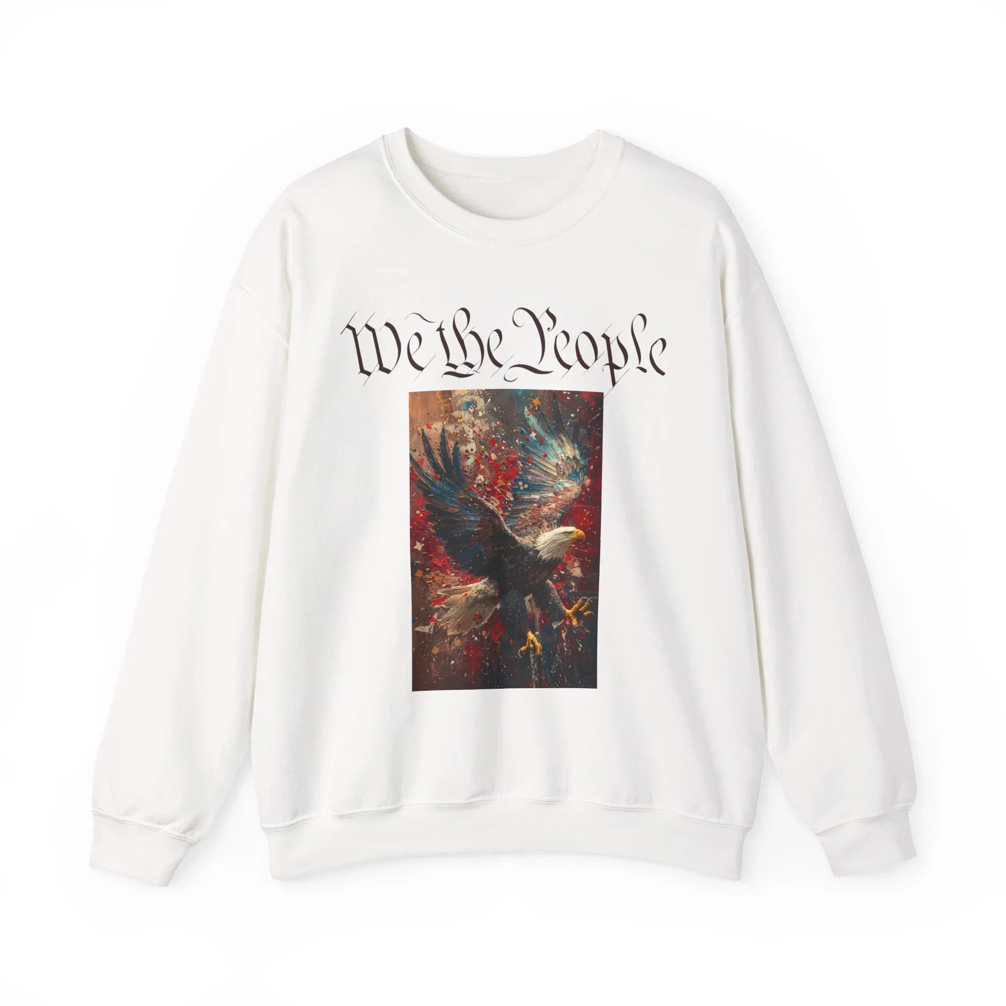 250th Anniversary USA Patriotic Unisex Crewneck Sweatshirt, American Eagle Portrait Tee, America 250 Celebration Shirt, Semiquincentennial - 250 USA Celebration